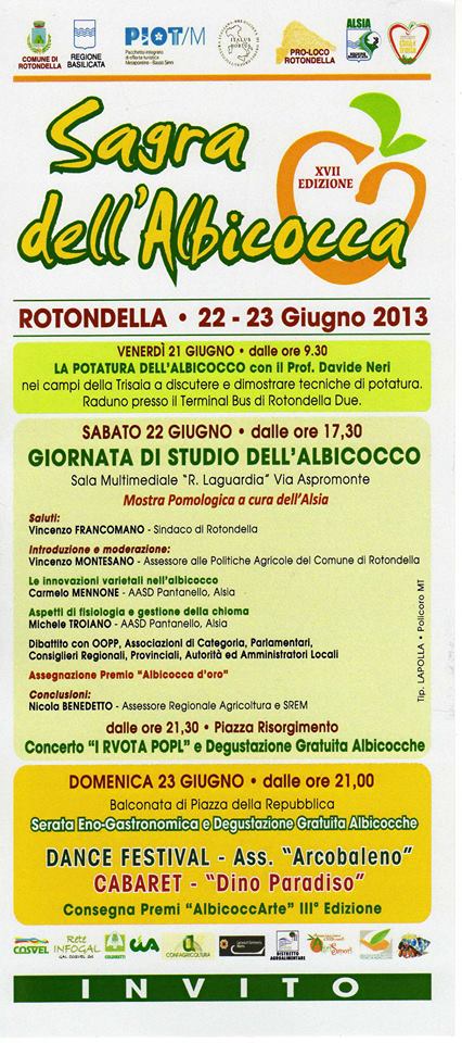 sagra albicocca rotondella