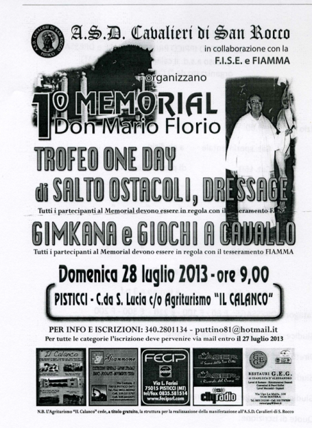 memorial equitazione