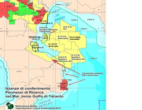 mappatrivelle nuova jonio golfo di taranto