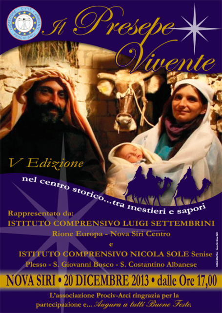 presepe vivente locandina