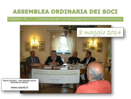 foto Assemblea Soci Gal Cosvel Srl