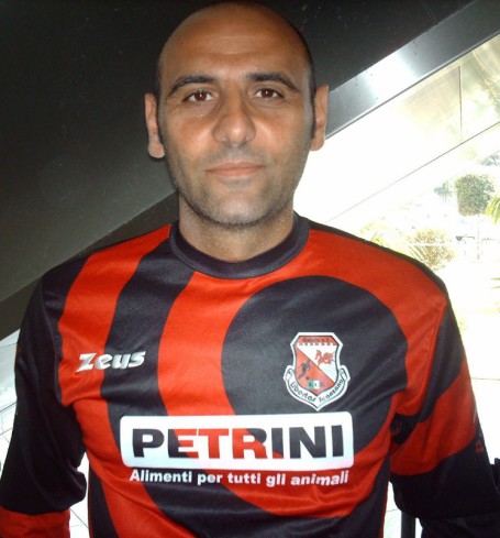 Cesare Rispoli con la maglia della Libertas Scanzano