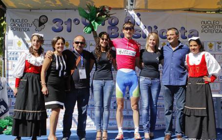 Matej Mohoric vincitore del Giro della Basilicata nel 2012