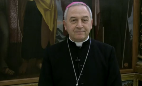 Mons. Ssalvatore Ligorio , arcivescovo della diocesi Matera -Irsina