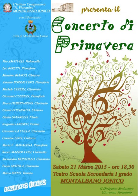 Concerto di Primavera 2015