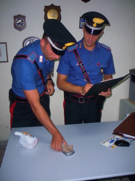 Carabinieri Pisticci droga