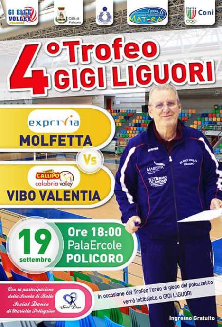 LOCANDINA 4° TROFEO GIGI LIGUORI