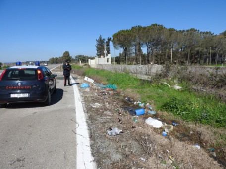 carabinieri discarica