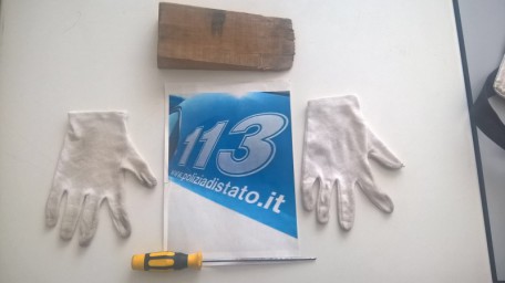 oggetti sequestrati Pisticci