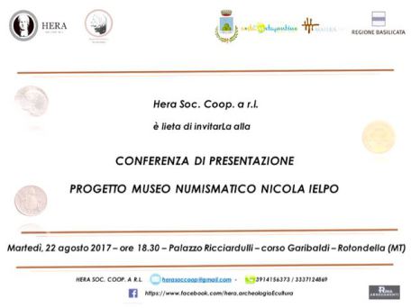 invito conferenza museo rotondella