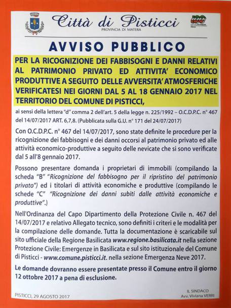 Avviso Pubblico