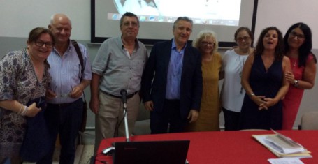 team Erasmusplus con il  d.  s.  Angelo  Castronuovo