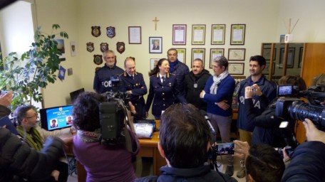 conferenza stampa polizia pusher