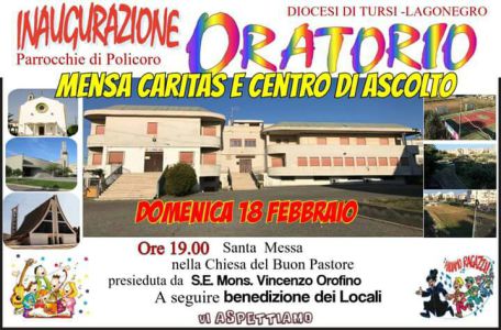 Inaugurazione Complesso oratoriale BuonPastore