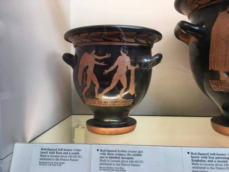 Vaso del Pittore di Pisticci esposto al British Museum di Londra