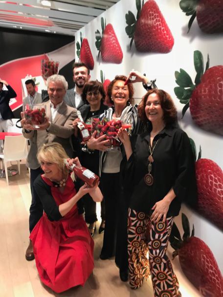 carmela suriano e la famiglia canella Vinitaly 18