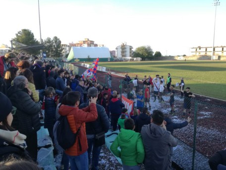 Festeggiamenti al termine della gara