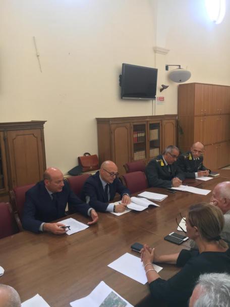 comitato opordine sicurezza prefettura matera