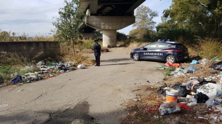 carabinieri discarica