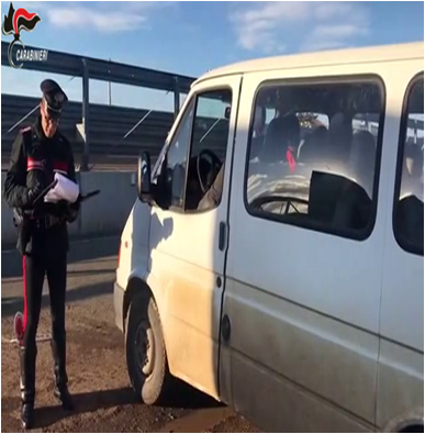 Carabinieri controllo lavoro