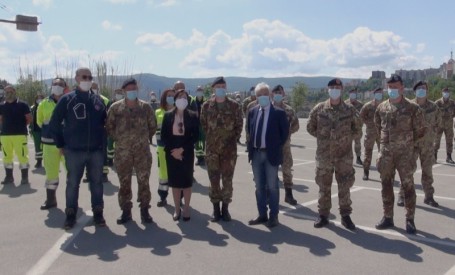 Sopralluogo ospedale da campo Potenza 2