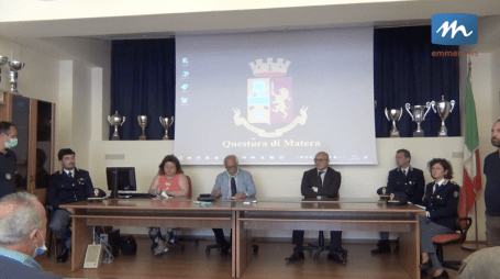 conferenza stampa Polizia