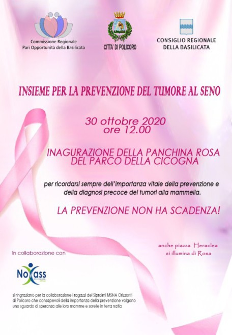 CAMPAGNA PREVENZIONE TUMORE AL SENO