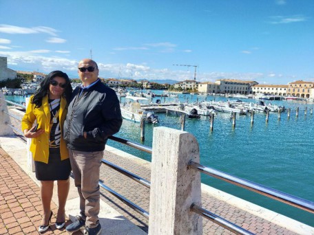 Ornella CUZZUPI, Segreatario Nazionale Ugl Scuola + Pino GIORDANO, Ugl Matera