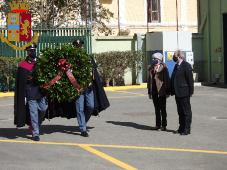 Il Questore Nicolì con il Vice Prefetto Vicario Iaculli